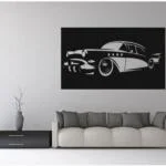 decoratiune perete tablou masina modern caddy
